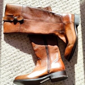 FRYE NWT genuine leather boots tall boots